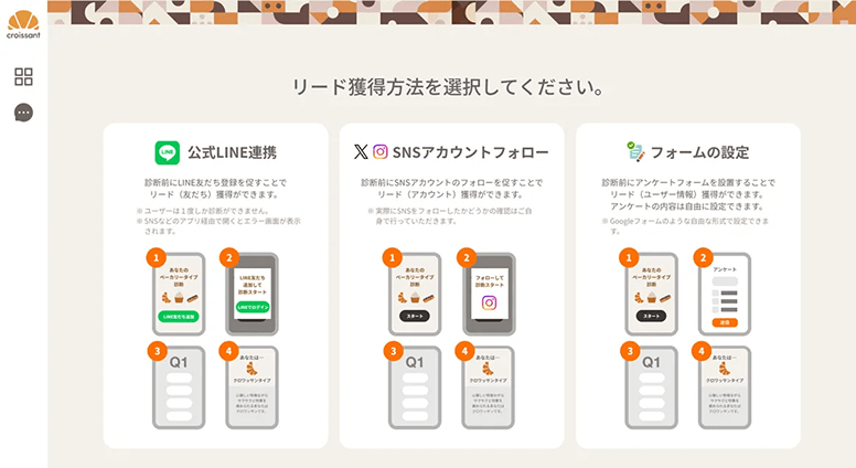 リード情報取得方法のカスタマイズ